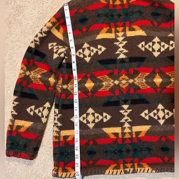 Vintage Lauren Ralph Lauren Hand Knit Cardigan - Picture 7 of 11